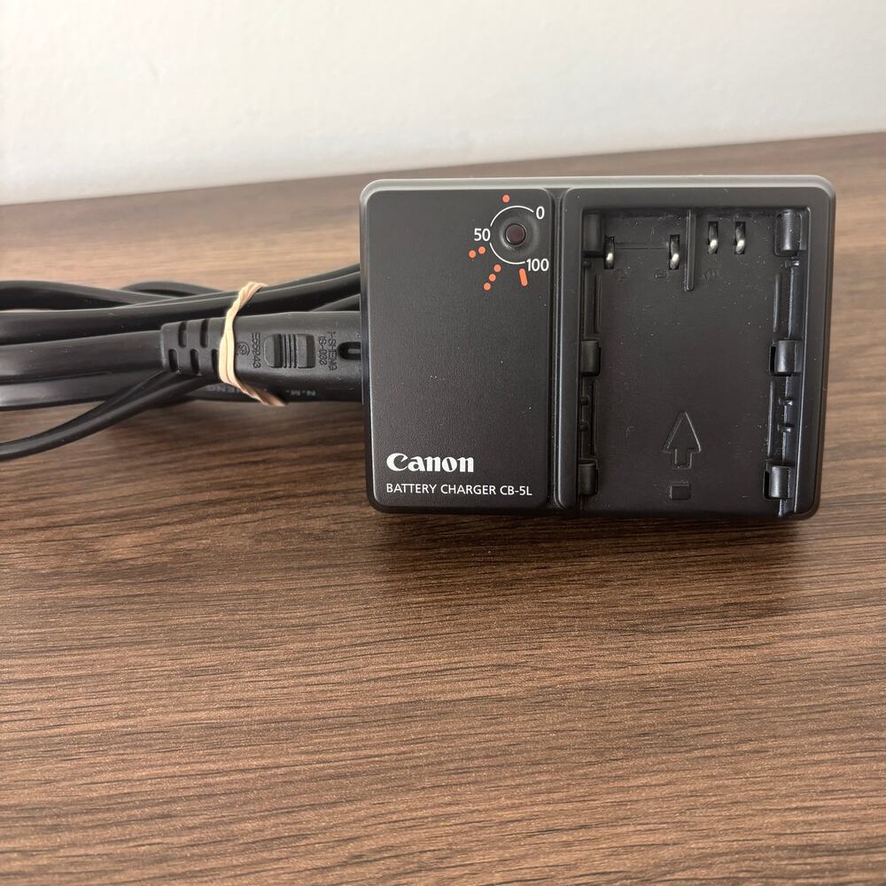 Canon CB-5L Battery Charger for BP511-BP535 Series Batteries